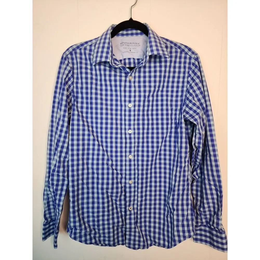 Banana Republic Shirts Adult Small‎ Lot of 7 Button Down Men's